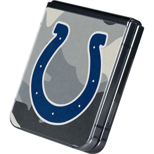 NFL Indianapolis Colts Camo Galaxy Z Flip5 5G Skin