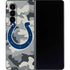 NFL Indianapolis Colts Camo Galaxy Z Fold4 5G Skin