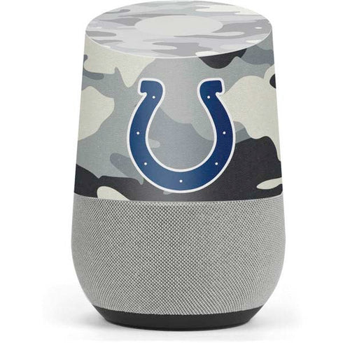 NFL Indianapolis Colts Camo Google Home Skin