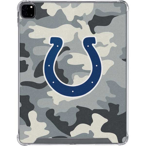 NFL Indianapolis Colts Camo iPad Pro 12.9in (2020) Clear Case