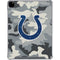 NFL Indianapolis Colts Camo iPad Pro 12.9in (2020) Clear Case