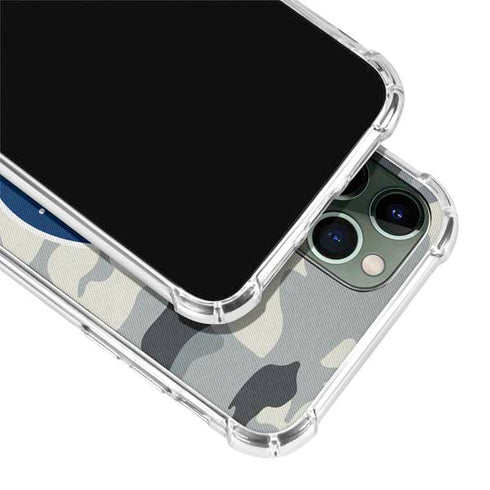 NFL Indianapolis Colts Camo iPhone 11 Pro Max Clear Case
