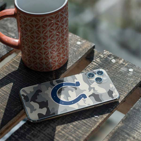 NFL Indianapolis Colts Camo iPhone 11 Pro Skin