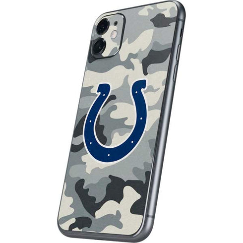 NFL Indianapolis Colts Camo iPhone 11 Skin