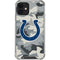 NFL Indianapolis Colts Camo iPhone 12 Mini Clear Case