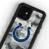 NFL Indianapolis Colts Camo iPhone 12 Mini Waterproof Case