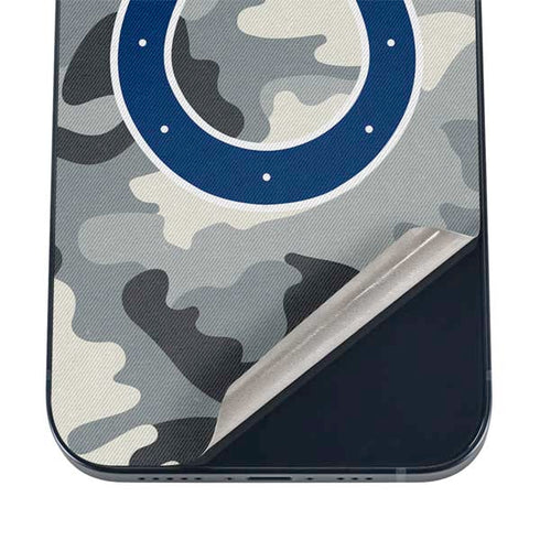 NFL Indianapolis Colts Camo iPhone 12 Skin