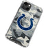 NFL Indianapolis Colts Camo iPhone 13 Mini Clear Case