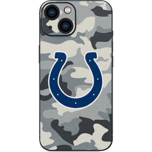 NFL Indianapolis Colts Camo iPhone 13 Mini Skin