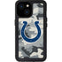 NFL Indianapolis Colts Camo iPhone 13 Mini Waterproof Case