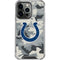 NFL Indianapolis Colts Camo iPhone 13 Pro Clear Case
