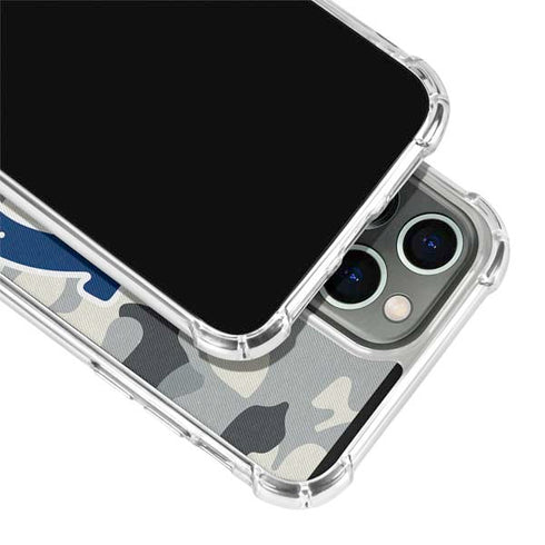 NFL Indianapolis Colts Camo iPhone 13 Pro Clear Case