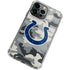 NFL Indianapolis Colts Camo iPhone 13 Pro Max Clear Case
