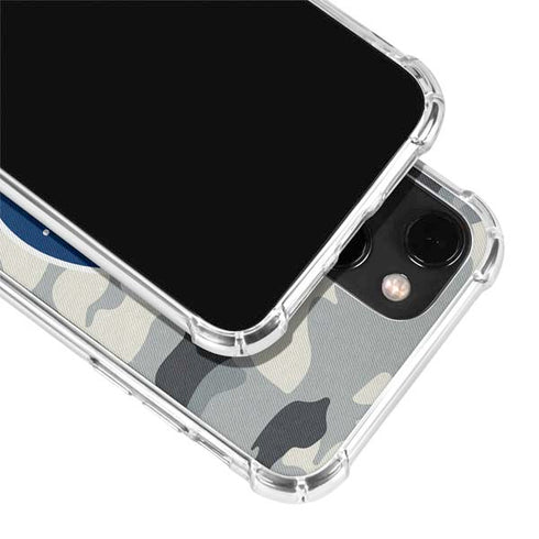 NFL Indianapolis Colts Camo iPhone 14 Clear Case