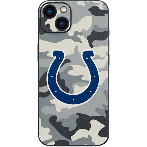 NFL Indianapolis Colts Camo iPhone 14 Plus Skin