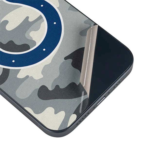 NFL Indianapolis Colts Camo iPhone 14 Plus Skin