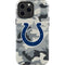NFL Indianapolis Colts Camo iPhone 14 Pro Max Impact Case