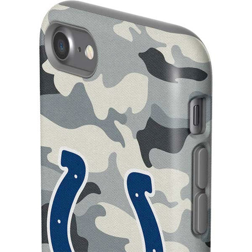 NFL Indianapolis Colts Camo iPhone SE (2nd & 3rd Gen) Pro Case