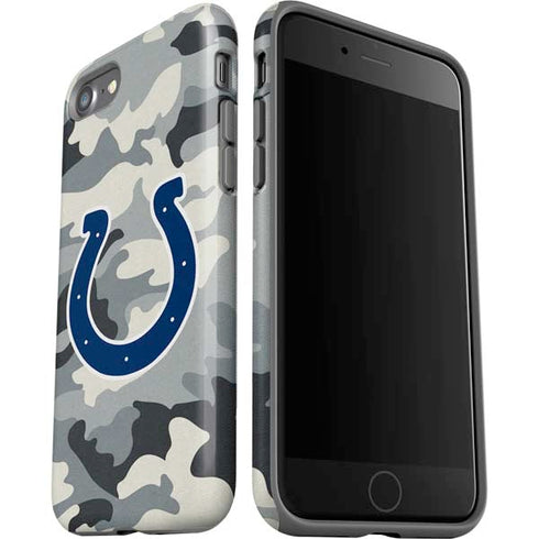 NFL Indianapolis Colts Camo iPhone SE (2nd & 3rd Gen) Pro Case