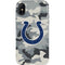 NFL Indianapolis Colts Camo iPhone X Pro Case