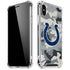 NFL Indianapolis Colts Camo iPhone XS Max Clear Case