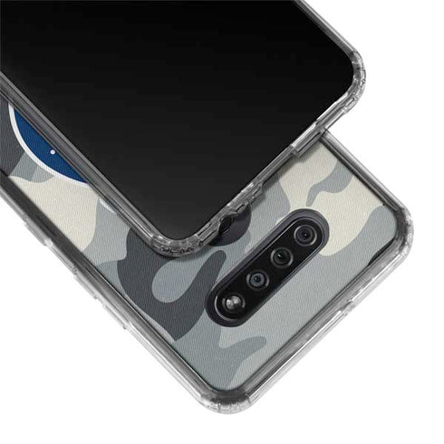 NFL Indianapolis Colts Camo LG K51/Q51 Clear Case