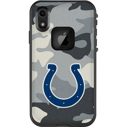 NFL Indianapolis Colts Camo LifeProof Fre iPhone Skin