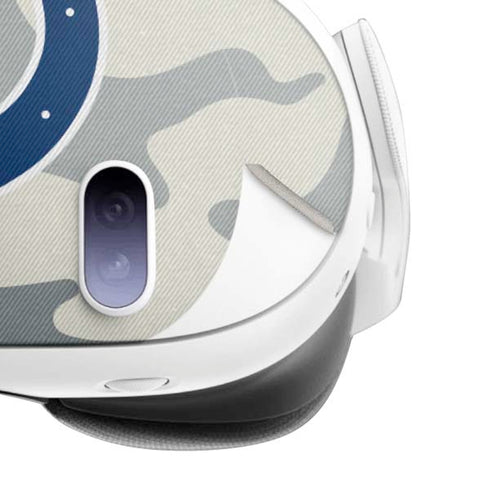 NFL Indianapolis Colts Camo Meta Quest 3 Skin