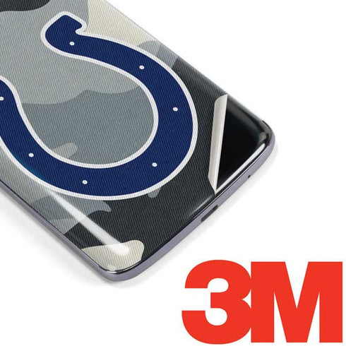 NFL Indianapolis Colts Camo Moto E5 Plus Skin
