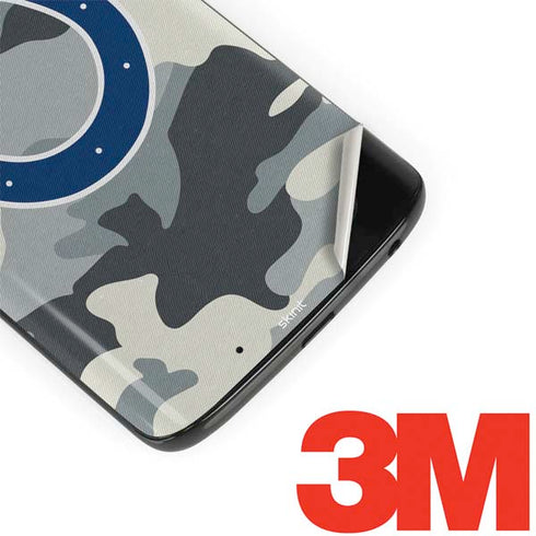 NFL Indianapolis Colts Camo Moto G6 Skin