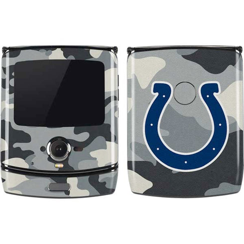 NFL Indianapolis Colts Camo Motorola RAZR Skin