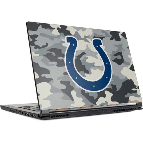 NFL Indianapolis Colts Camo MSI GS65 Stealth Laptop Skin