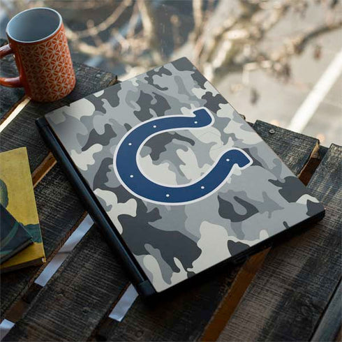NFL Indianapolis Colts Camo MSI GS65 Stealth Laptop Skin