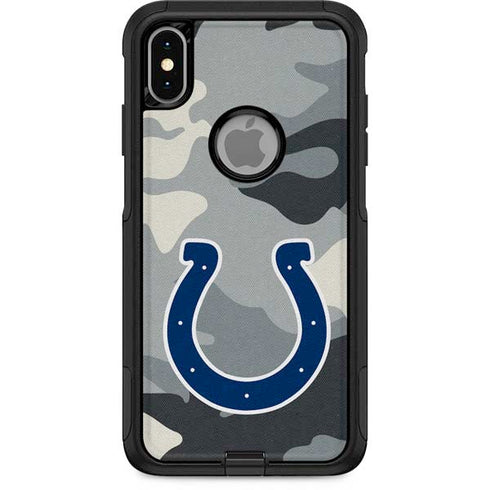 NFL Indianapolis Colts Camo Otterbox Commuter iPhone Skin