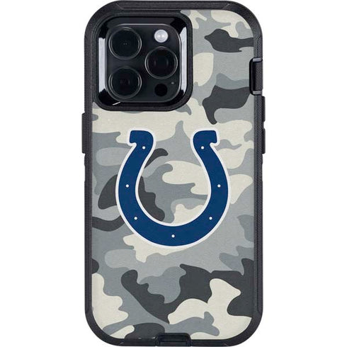 NFL Indianapolis Colts Camo Otterbox Defender iPhone Skin