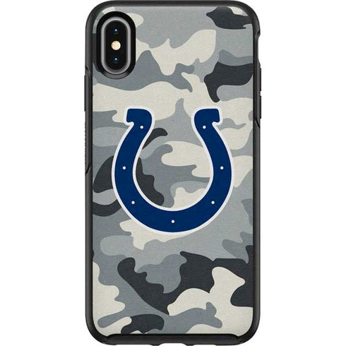 NFL Indianapolis Colts Camo Otterbox Symmetry iPhone Skin