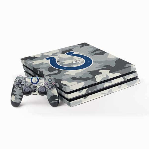 NFL Indianapolis Colts Camo PS4 Pro Bundle Skin