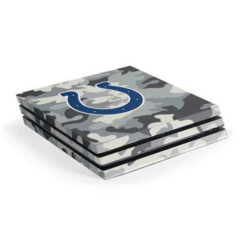 NFL Indianapolis Colts Camo PS4 Pro Console Skin