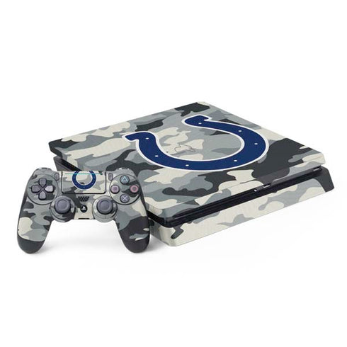 NFL Indianapolis Colts Camo PS4 Slim Bundle Skin