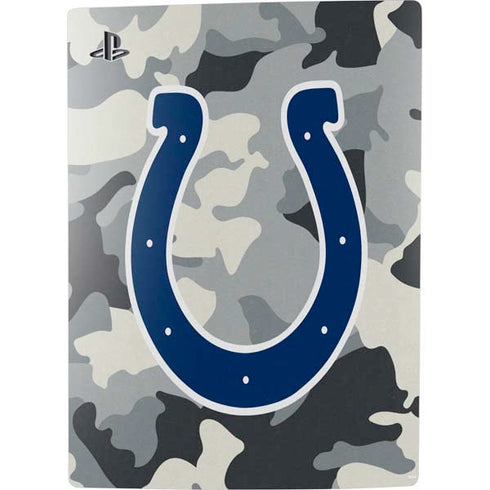 NFL Indianapolis Colts Camo PS5 Digital Edition Console Skin