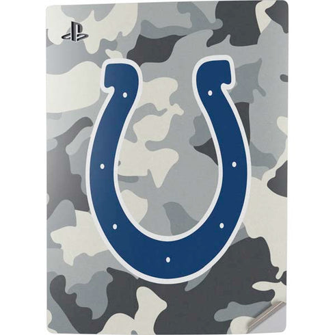 NFL Indianapolis Colts Camo PS5 Digital Edition Console Skin