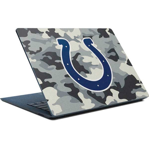 NFL Indianapolis Colts Camo Surface Laptop Skin