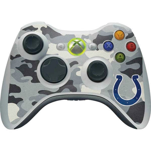 NFL Indianapolis Colts Camo Xbox 360 Wireless Controller Skin