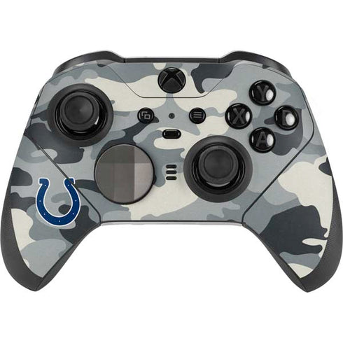 NFL Indianapolis Colts Camo Xbox Elite Wireless Controller Series 2 Skin