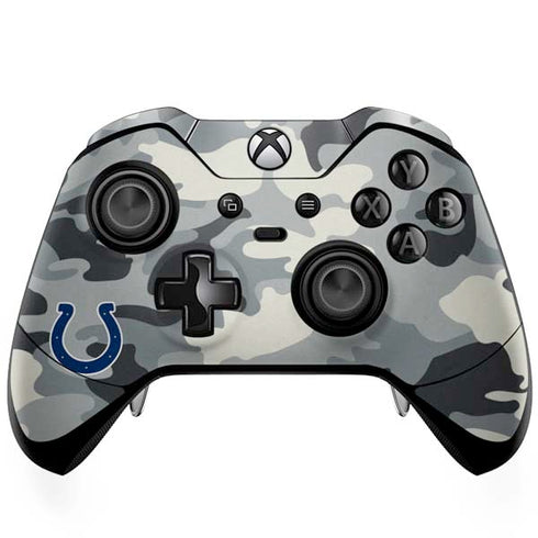 NFL Indianapolis Colts Camo Xbox One Elite Controller Skin