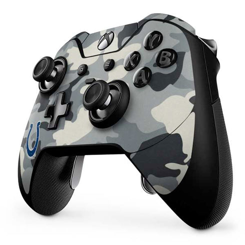 NFL Indianapolis Colts Camo Xbox One Elite Controller Skin