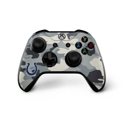 NFL Indianapolis Colts Camo Xbox One X Controller Skin