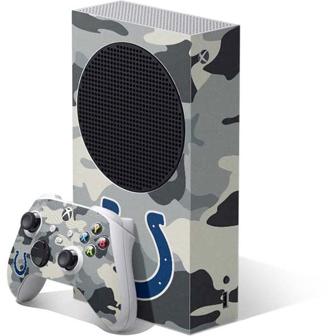 NFL Indianapolis Colts Camo Xbox Series S Bundle Skin