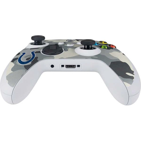 NFL Indianapolis Colts Camo Xbox Series S Controller Skin
