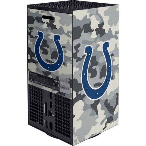 NFL Indianapolis Colts Camo Xbox Series X Bundle Skin